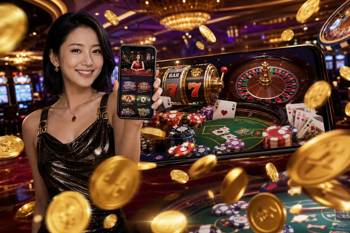 pavilon88 Casino featured tables and game selection screen